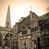 Buy canvas prints of The Shard London Bridge Tower Southwark by Andy Evans Photos
