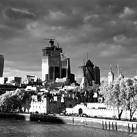 Buy canvas prints of City of London Skyline Cityscape England by Andy Evans Photos