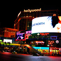 Buy canvas prints of Planet Hollywood hotel Las Vegas strip America by Andy Evans Photos