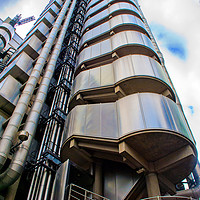 Buy canvas prints of Lloyds Building iCity of London by Andy Evans Photos