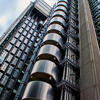 Buy canvas prints of Lloyds Building City of London by Andy Evans Photos