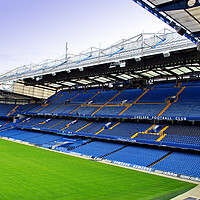 Buy canvas prints of Stamford Bridge East Stand by Andy Evans Photos