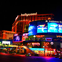 Buy canvas prints of Planet Hollywood Hotel Las Vegas Strip America by Andy Evans Photos