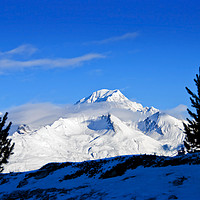 Buy canvas prints of Majestic Mont Blanc by Andy Evans Photos