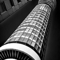 Buy canvas prints of BT Post Office Tower Fitzrovia London by Andy Evans Photos
