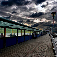Buy canvas prints of Bournemouth Pier Dorset England by Andy Evans Photos