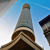 Buy canvas prints of BT Post Office Tower Fitzrovia London England by Andy Evans Photos