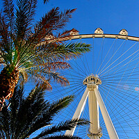 Buy canvas prints of High Roller Las Vegas United States of America by Andy Evans Photos