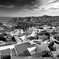 Buy canvas prints of Frigiliana Andalucia Costa Del Sol Spain by Andy Evans Photos