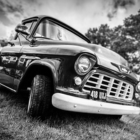 Buy canvas prints of Chevrolet 3100 Pick Up Truck by Mark Stone