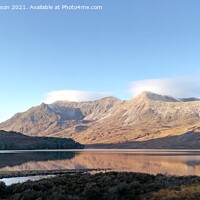 Buy canvas prints of Beinn Eighe from Loch Clair by Jennifer Henderson