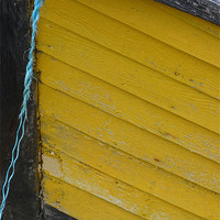 Buy canvas prints of Old Yellow Boat by Jennifer Henderson
