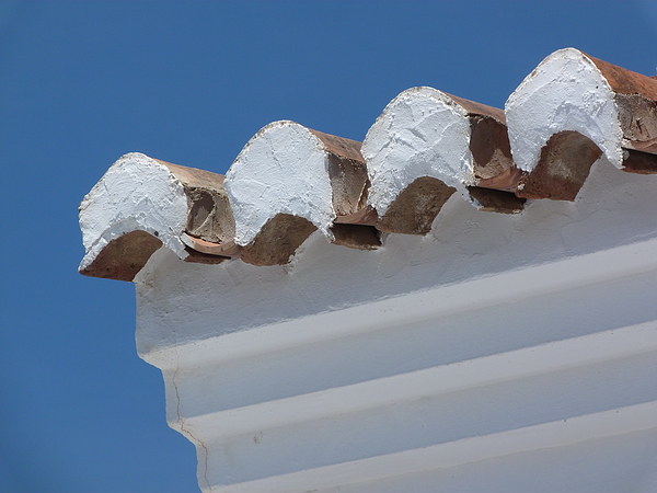 Andalucian roof tiles Picture Board by Jennifer Henderson