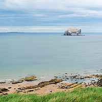 Buy canvas prints of Bass Rock from North Berwick by Jennifer Henderson