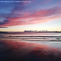 Buy canvas prints of Big Sand Sunset by Jennifer Henderson