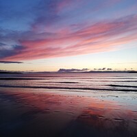 Buy canvas prints of Big Sand sunset II by Jennifer Henderson