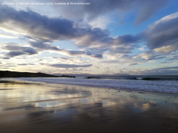 Red Point beach, winter afternoon Picture Board by Jennifer Henderson