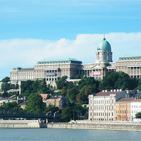 Buy canvas prints of Budapest, Buda Castle by Ian McNicholls