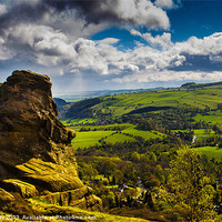 Buy canvas prints of Spring at Froggatt Edge by Ian Purdy