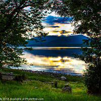 Buy canvas prints of Banks of Loch Eil by Ian Purdy
