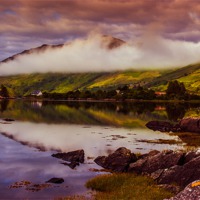 Buy canvas prints of Loch Long Scotland by Ian Purdy
