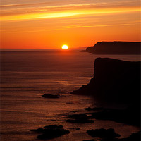 Buy canvas prints of Ocean sunrise by Paul Martin