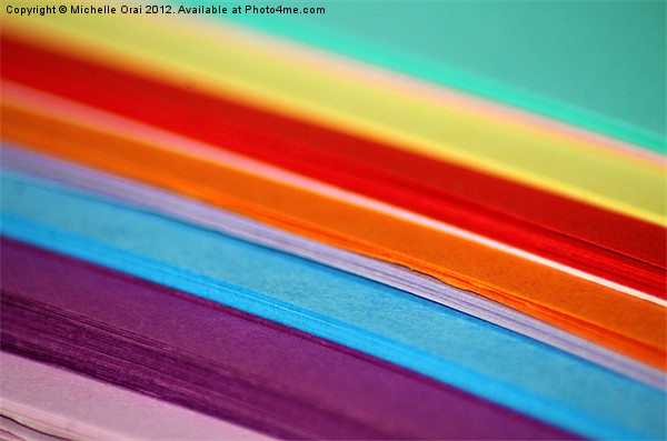 Rainbow Picture Board by Michelle Orai
