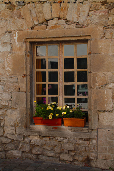 Pretty French Window Picture Board by Michelle Orai
