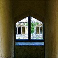 Buy canvas prints of Oxford windows by Michelle Orai
