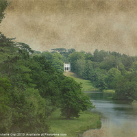 Buy canvas prints of Painshill Park Folly by Michelle Orai