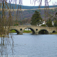 Buy canvas prints of Bridge over the River Tay by Michelle Orai