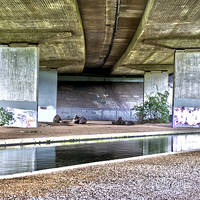 Buy canvas prints of Under the M25 (2) by Michelle Orai