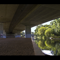Buy canvas prints of Under the M25 by Michelle Orai