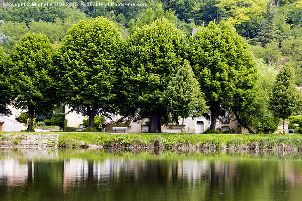 Peaceful Dordogne  Picture Board by Michelle Orai