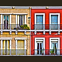 Buy canvas prints of Windows and Balconies by Michelle Orai
