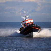 Buy canvas prints of Caister Volunteer Lifeboat by dennis brown