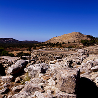 Buy canvas prints of A view across Phaistos 1 by Rod Ohlsson