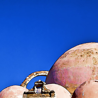 Buy canvas prints of Chania roof domes by Rod Ohlsson