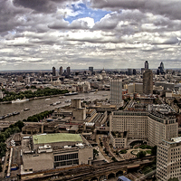 Buy canvas prints of London Skyline 2 by Rod Ohlsson
