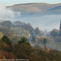 Buy canvas prints of View From Holcombe Hill by Ade Robbins