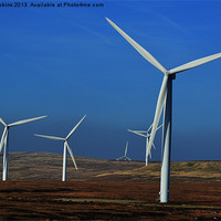 Buy canvas prints of Land Of The Turbine by Ade Robbins