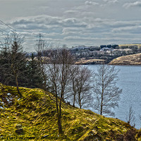 Buy canvas prints of Greenbooth Reservoir by Ade Robbins