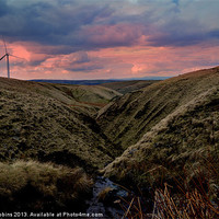 Buy canvas prints of Lonely Turbine by Ade Robbins