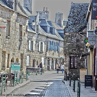Buy canvas prints of Roscoff HDR effect by Ade Robbins