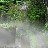 Buy canvas prints of Mist on the Bridle path by Ade Robbins