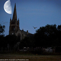 Buy canvas prints of Church at Dawn by Ade Robbins