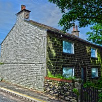 Buy canvas prints of Original Abandoned Cottage by Ade Robbins