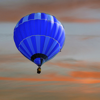 Buy canvas prints of  Ballooning Over Walshaw  by Ade Robbins