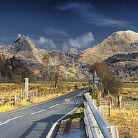 Buy canvas prints of Cnicht & The Moelwyns by Oriel Forest