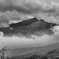 Buy canvas prints of Mount Snowdon, almost by Oriel Forest